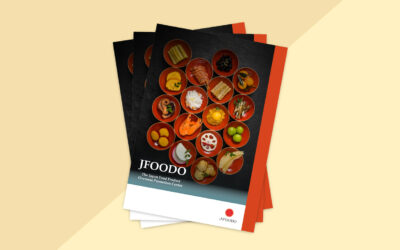 世界に向けて日本産食品をプロモーションする『JFOODO』の英語版パンフレットを発行